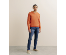 Pull col V manches longues Pull col V manches longues orange foncé IZAC COSMOPOLITE LE PUY EN VELAY 