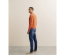 Pull col V manches longues Pull col V manches longues orange foncé IZAC COSMOPOLITE LE PUY EN VELAY 