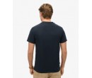 SUPERDRY T-shirt en coton bio à logo Essential sur cosmo-lepuy.fr