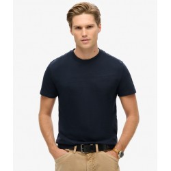 SUPERDRY T-shirt en coton bio à logo Essential sur cosmo-lepuy.fr