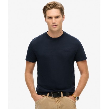 SUPERDRY T-shirt en coton bio à logo Essential sur cosmo-lepuy.fr
