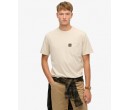 SUPERDRY T-shirt à poche et surpiqûre contrastée sur cosmo-lepuy.fr