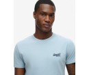 SUPERDRY T-shirt en coton bio à logo Essential sur cosmo-lepuy.fr