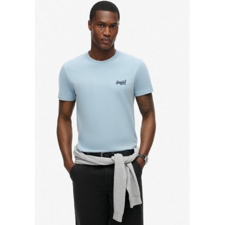 SUPERDRY T-shirt en coton bio à logo Essential sur cosmo-lepuy.fr