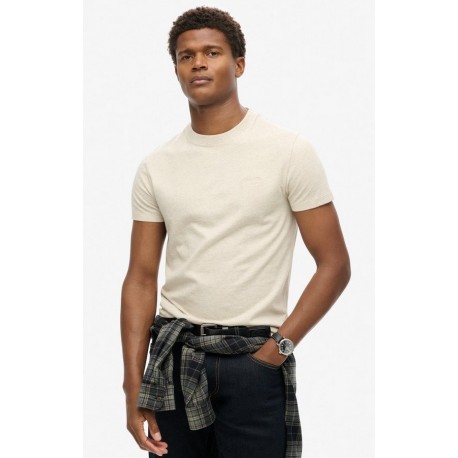 SUPERDRY T-shirt en coton bio à logo Essential sur cosmo-lepuy.fr