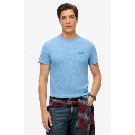 SUPERDRY T-shirt en coton bio à logo Essential sur cosmo-lepuy.fr