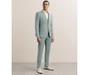 Costume 2 boutons laine majoritaire vert clair IZAC