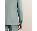 Costume 2 boutons laine majoritaire vert clair IZAC