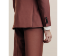 Costume 3 pièces terracotta