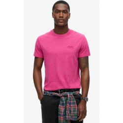 SUPERDRY T-shirt en coton bio à logo Essential