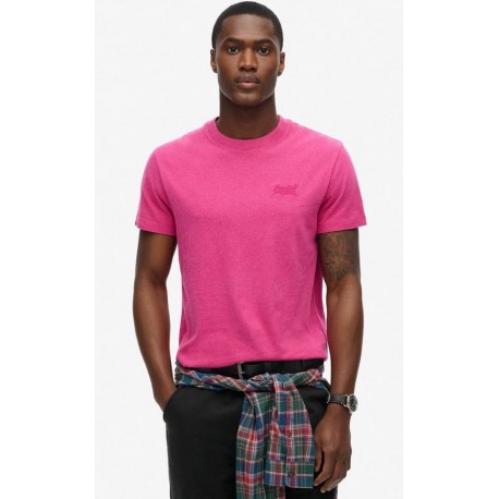 SUPERDRY T-shirt en coton bio à logo Essential