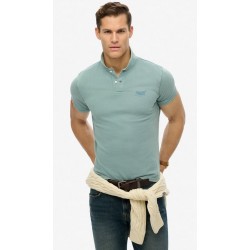 SUPERDRY Polo en piqué classique sur cosmo-lepuy.fr