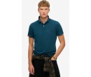 SUPERDRY Polo en piqué classique sur cosmo-lepuy.fr