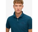 SUPERDRY Polo en piqué classique sur cosmo-lepuy.fr