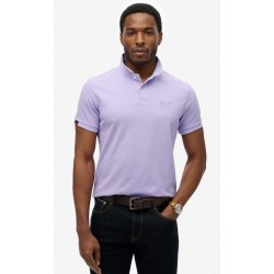SUPERDRY Polo en piqué classique sur cosmo-lepuy.fr