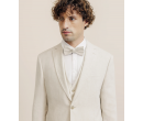 Veste ville 100% lin séparable beige IZAC