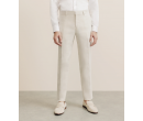 Pantalon 100% lin beige IZAC