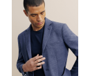 Veste casual 2 boutons bleue IZAC