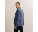 Veste casual 2 boutons bleue IZAC