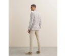 Chemise à fleurs 100% coton beige IZAC