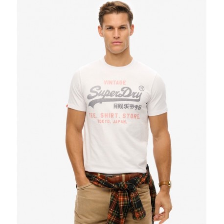 SUPERDRY T-shirt décontracté Vintage Logo Heritage sur cosmo-lepuy.fr