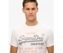 SUPERDRY T-shirt décontracté Vintage Logo Heritage sur cosmo-lepuy.fr