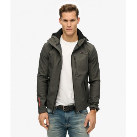 SUPERDRY Veste à capuche chinée Ripstop Trekker sur cosmo-lepuy.fr