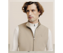 Blouson sans manche beige IZAC COSMOLEPUY