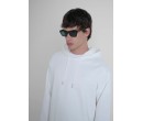 SWEAT-SHIRT REGULAR FIT EN COTON MÉLANGÉ AVEC ÉCUSSON LOGOTYPÉ ANTONY MORATO