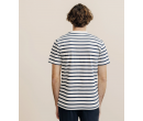 T-shirt marinière marine IZAC