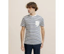 T-shirt marinière marine IZAC