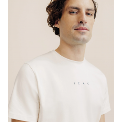 T-shirt col rond écru IZAC