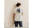 T-shirt col rond écru IZAC