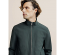 Blouson col montant kaki IZAC