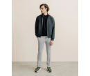 Blouson col montant kaki IZAC