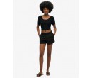SUPERDRY Short en lin sur cosmo-lepuy.fr