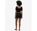 SUPERDRY Short en lin sur cosmo-lepuy.fr