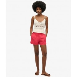 SUPERDRY Short en lin sur cosmo-lepuy.fr