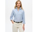 SUPERDRY Chemise Oxford slim à manches longues sur cosmo-lepuy.fr