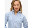 SUPERDRY Chemise Oxford slim à manches longues sur cosmo-lepuy.fr