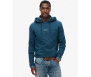 SUPERDRY Sweat à capuche uni sur cosmo-lepuy.fr