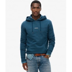 SUPERDRY Sweat à capuche uni sur cosmo-lepuy.fr