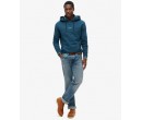 SUPERDRY Sweat à capuche uni sur cosmo-lepuy.fr
