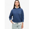 SUPERDRY Sweat ample métallisé Luxe sur cosmo-lepuy.fr