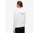 SUPERDRY Sweat à capuche zippé uni
