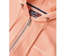 SUPERDRY Sweat à capuche zippé uni