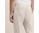 Pantalon élastiqué beige IZAC
