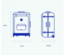 Valise 2 roues XS Coromandel