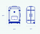 Valise souple 2 roues S Askim