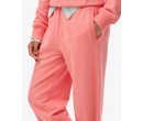 Jogging Superdry Femme rose  coupe détendue